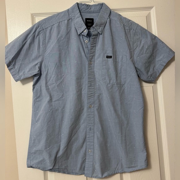 RVCA Shirt Sleeve Button Down - Picture 1 of 2